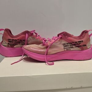 Nike Zoom Fly Off-White Pink Sneakers